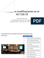 Principales Cambios en Codigo ACI 318-19 PDF