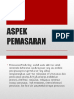 ASPEK PEMASARAN