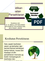 Topik 1 - Pendidikan Kesihatan Persekitaran