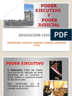 Poder Ejecutivo y Judicial