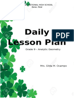 Cover Lesson Plan, Math