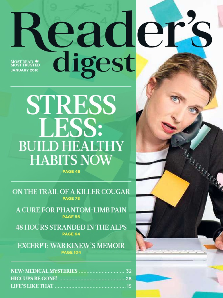 Reader S Digest - January 2016 | PDF