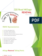 2020 Road Millage Renewal