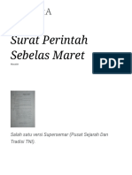 Surat Perintah Sebelas Maret - Wikipedia bahasa Indonesia, ensiklopedia bebas