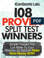 108 Proven Split Tests