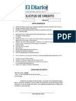 Solicitud de Credito Impresos 2019