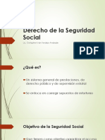 Derecho de La Seguridad Social