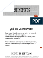 infinitives