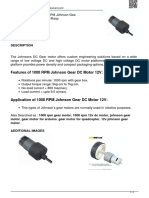 1000 RPM Johnson Geabrr DC Motor 12V For ArduinoRaspbrberry PiRobotics RM0632 BY ROBOMART November 5 2018 5 28 PM PDF