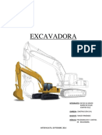 Informe Excavadora