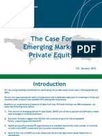 The Case for Emerging Markets Private Equity