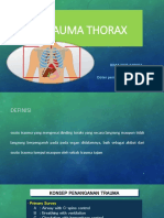 Trauma Thorax PPT Rima