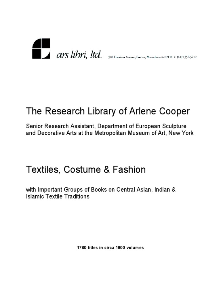 Textiles Costume Fashion With Important Groups Of Books On Central Asian Indian Islamic Textile Traditions Textiles