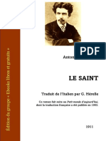 Fogazzaro Le Saint PDF