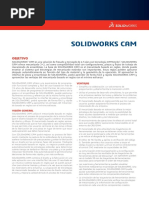 Guía de Instalación y Uso de SolidCAM | PDF | Control numerico | Mecanizado
