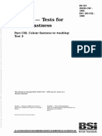 ISO 105-C02-1989 Textiles. Tests For Colour Fastness. Colour Fastness To Washing Test 2