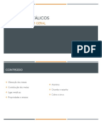 Aula 4 - Materiais Metálicos - Metais em Geral PDF