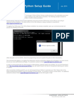CMT Python Setup Guide