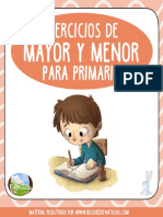 Ejercicios Mayor y Menor PDF