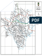 Peta Jaringan Jalan Kota Surakarta (A0)