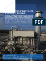 La Production Delectricite Dorigine Thermique HD PDF