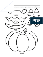 Halloween Make Your Own Pumpkin Fun Activities Games - 10965