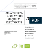 Informe Experiencias Aula Virtual Maquinas Electricas I TIC 2017 1 V2 PDF