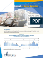 Boletin Estadistico Del Sector Servicios N 10 Octubre 2018