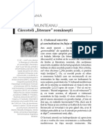 Carcoteli Literare Romanesti PDF
