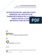 Transporte Masivo Linea de Metrobus PDF