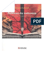 Latour, Bruno Políticas da natureza