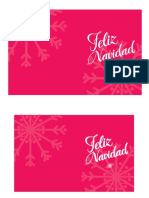 Tarjetas Navidad Imprimir