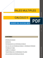 Presentación 4 - Integrales Multiples