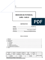 PAPOI01 1 - Medición de Potencial Caño-Suelo PDF