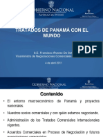 Panamá y sus tratados comerciales con el mundo
