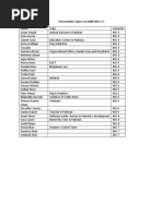 Download Presentation Topics for M by G SN44998075 doc pdf