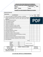 Formato IE Lista de Cotejo para Portafolio de Evidencias - Dr. Jose A. Sarricolea V.