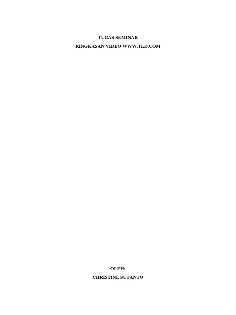 TED Talks Summary on Design and Creativity | PDF