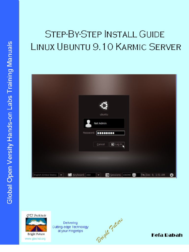 Step-By-Step Install Guide Ubuntu 9.10 Karmic Server | PDF | Superuser ...
