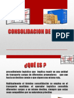 Consolidacion de Carga