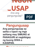 Ang Pangungusap