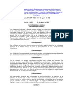 Decreto. 2413. Decaración Del Niobio y El Tantalio Como Elementos Estratégicos. 5 Agosto 2016