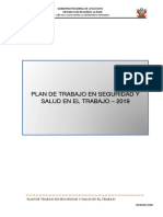 PLAN DE SEGURIDAD Y SALUD EN EL TRABAJO Cambiado