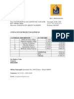 Casaquim Proforma