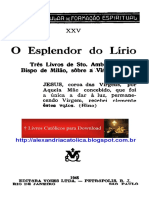 Santo Ambrósio - O Esplendor Do Lírio PDF