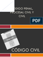 Código Penal, Procesal Civil y Civil 3