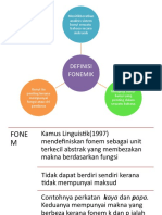 Fonemik Dan Konsep Bunyi Bahasa