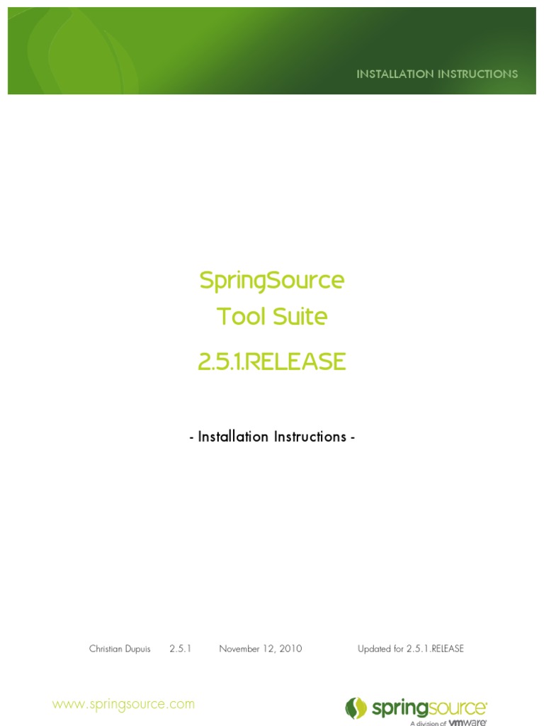 STS Installation Guide for Windows and Linux | PDF