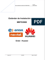 Estandar de Instalacion Gul Entel mbts3900 v30 20febpdf PDF