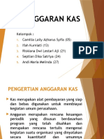 ANGGARAN KAS (Penganggaran Kel-1)